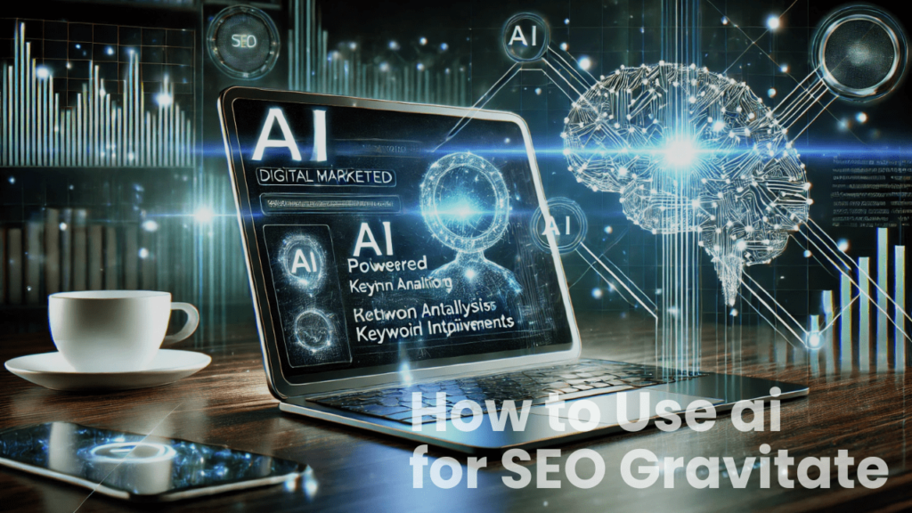 How to Use ai for SEO Gravitate