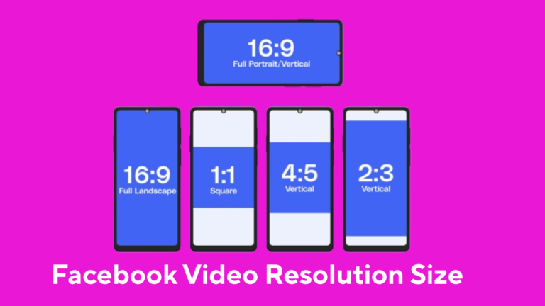 Facebook Video Resolution Size
