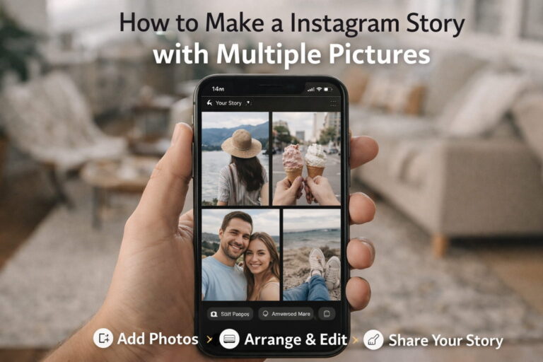 How to Make a Instagram Story with Multiple Pictures