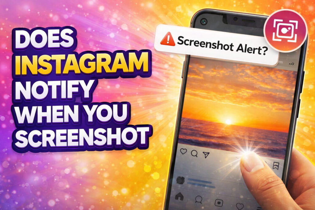 Does Instagram Notify When You Screenshot