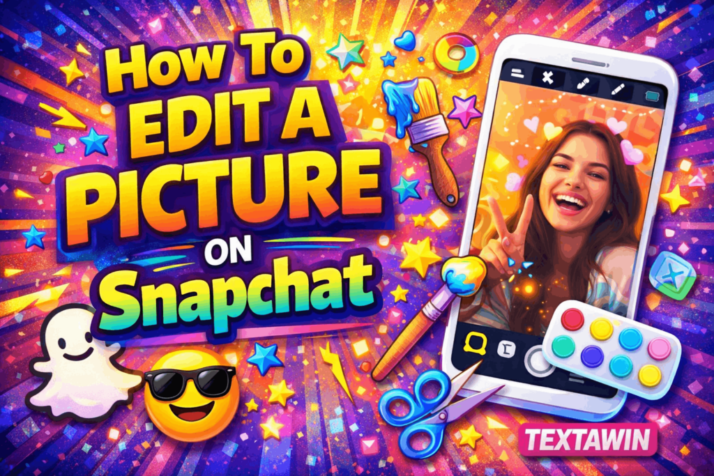 How To Edit A Picture On Snapchat